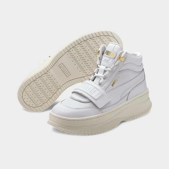 Puma Shoes - NWB Puma Deva Boot Women's White Lifestyle Sneakers Shoes Size 6